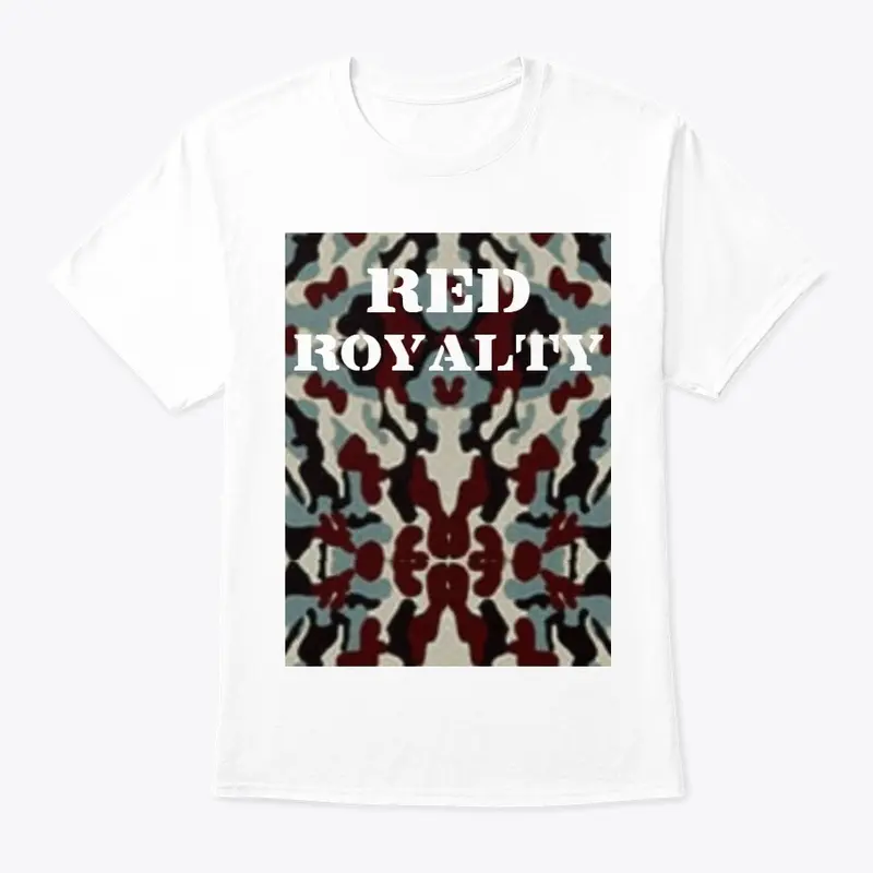 Maroon Cameo White Tee  